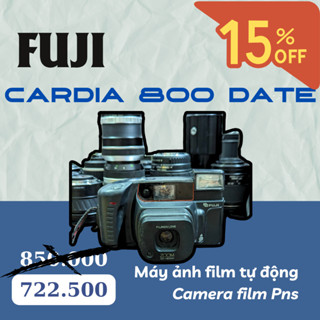 Fuji zoom cardia 800 date- Máy ảnh film pns cổ điển cho người mới bắt đầu/ đam mê sưu tầm
