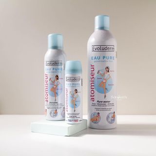 [NHẬP KHẨU] Xịt khoáng dưỡng ẩm, làm dịu da Evoluderm Atomiseur Eau Pure