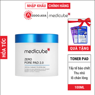 Toner Miếng Thu Nhỏ Lỗ Chân Lông MEDICUBE ZERO PAD 2.