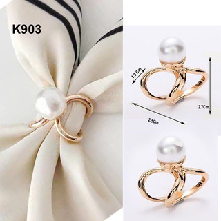 Khuy cài khăn, nút thắt khăn lụa tạo kiểu dễ dàng