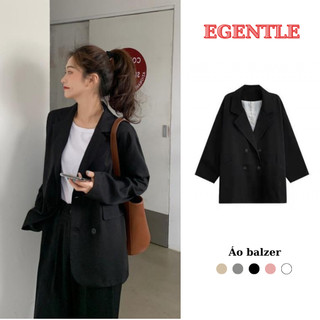 Áo blazer nữ, áo vest dài tay phong cách hàn quốc dễ phối đồ egentlehanoi