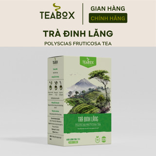  Trà Đinh Lăng Tăng Tuần Hoàn Não,Lưu Thông Máu Bổ Khí Huyết | 30 túi lọc x 3g Teabox