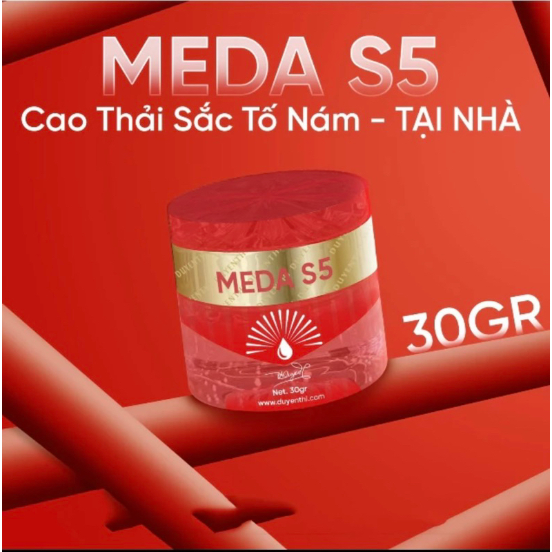 Meda S5 Duyên Thị Bách Y Sâm 30gr - Cao Thải Sắc Tố Nám Tại Nhà
