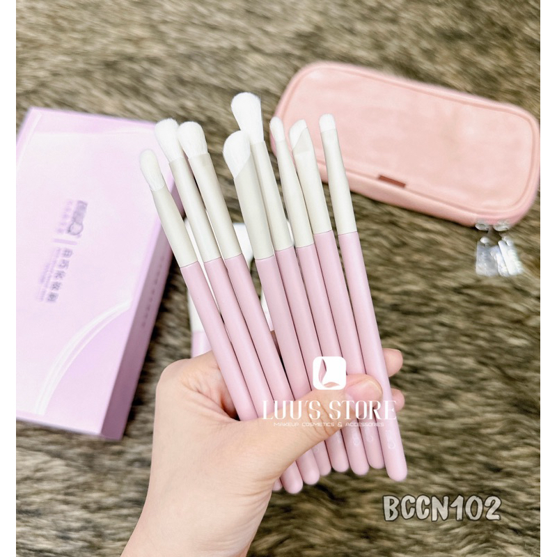Bộ Cọ Hồng Tím 11 Cây (BCCN102)