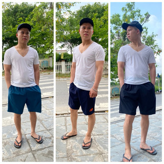 Quần short nam chipbong, hàng dư, quần short thể thao nam, chất gió mềm nhẹ, size m l xl 63-80kg, nhiều màu 01162
