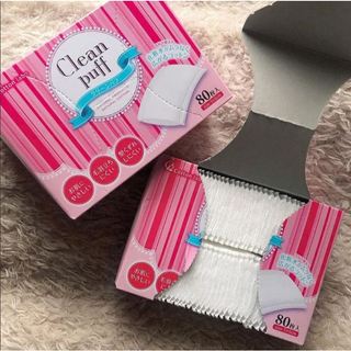 Bông tẩy trang Clean puff 80 miếng