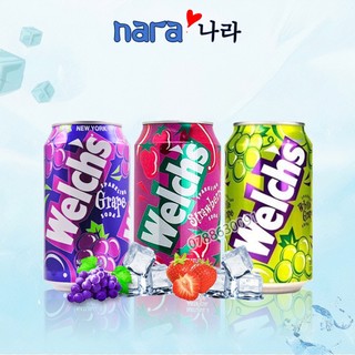 Nước soda Welchs Hàn Quốc 355ml