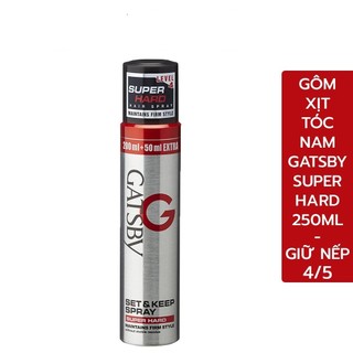 Keo Xịt Tóc GATSBY - Set & Keep Spray 250ml