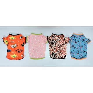 Combo Áo + Nón cho Chó Mèo, vải thun cotton