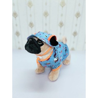 Combo Áo + Nón cho Chó Mèo, vải thun cotton