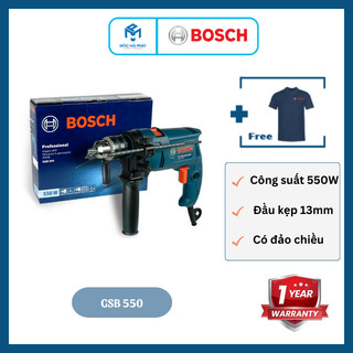 Máy khoan động lực điện bosch gsb 550 550w