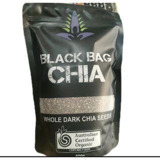 Hạt chia đen Úc túi 500gr - Hạt chia đen hữu cơ Blacsk Bag 500gr food