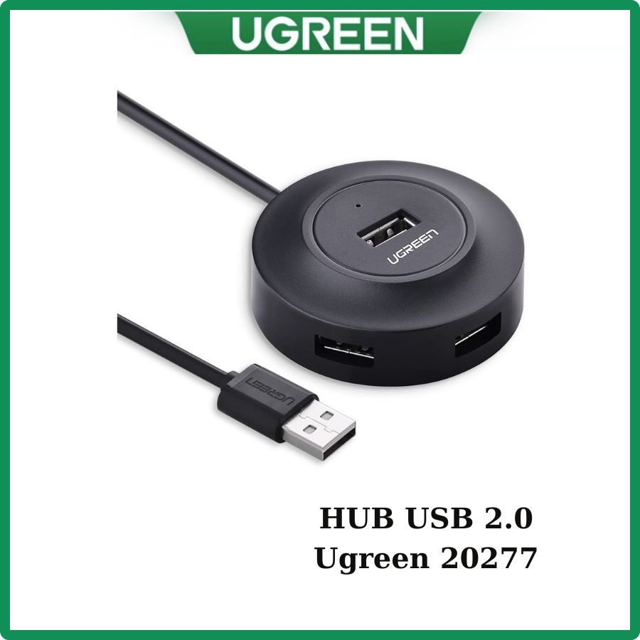Bộ Chia USB 2.0 4 Cổng Ugreen 20277