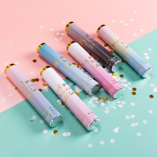 Pháo giấy kim tuyến confetti 30cm trang trí sự kiện sinh nhật, đám cưới