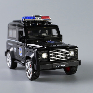 Mô hình đồ chơi xe cảnh sát rover có đèn và nhạc cho bé