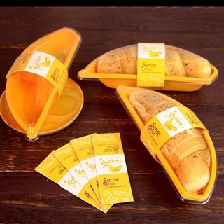Hộp bánh chuối set 10 hộp không tem