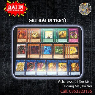 Set bài in - Tenyi