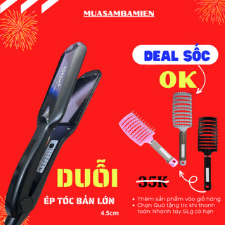 Máy duỗi tóc, ép tóc bản lớn chỉnh nhiệt Hàn Quốc cao cấp