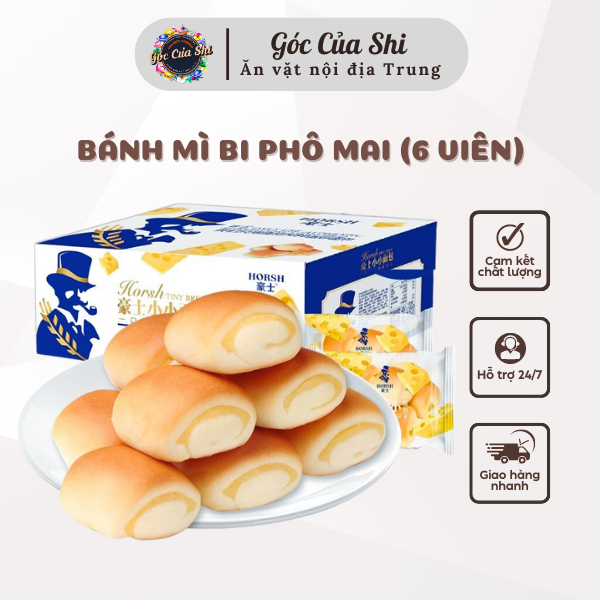 Thùng 2KG Bánh Mì Bi Phô Mai Horsh - Shop Sỉ HCM