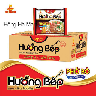 Thùng 30 gói phở hương bếp bò/ gà tặng 6 gói bột canh hảo vị 180g