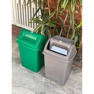 thùng rác 45l nắp lật