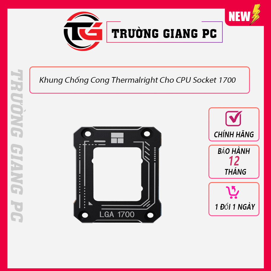 Khung Chống Cong Thermalright Cho CPU Socket 1700 Đen