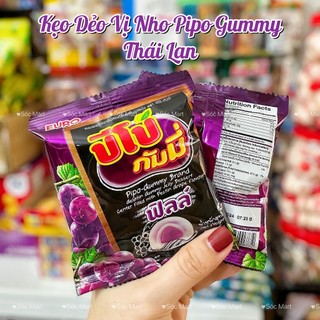 🍇 kẹo dẻo vị nho pipo gummy thái lan 🍇