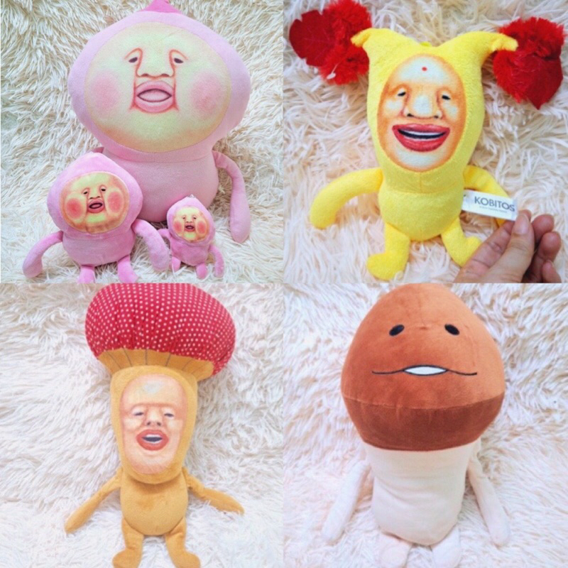 gấu bông nấm Nameko