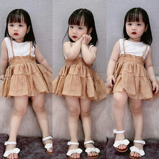 Set bộ/váy dành cho bé gái