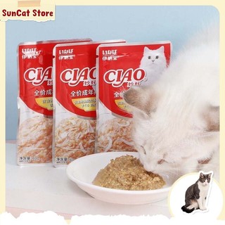 Pate CIAO cho mèo, thức ăn cho chó mèo mọi lứa tuổi - Suncat