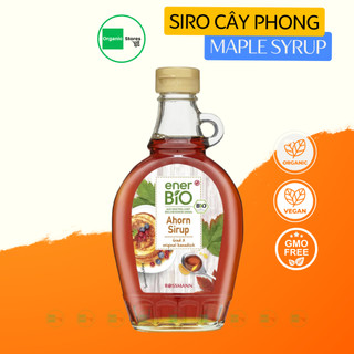 (Si rô) Maple Syrup cây phong hữu cơ lớp A 250ml - enerBio