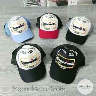 Nón Dsquared2, Mũ lưỡi trai DSQ lưới, mũ boy phố phom đứng nón chuẩn đẹp