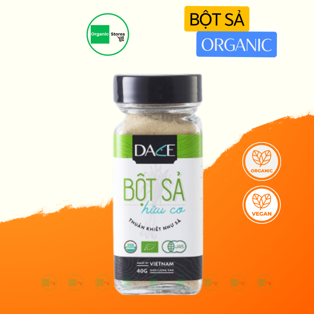 Bột sả hữu cơ (LumLum - Dace) - Ăn thực dưỡng - Organic Stores
