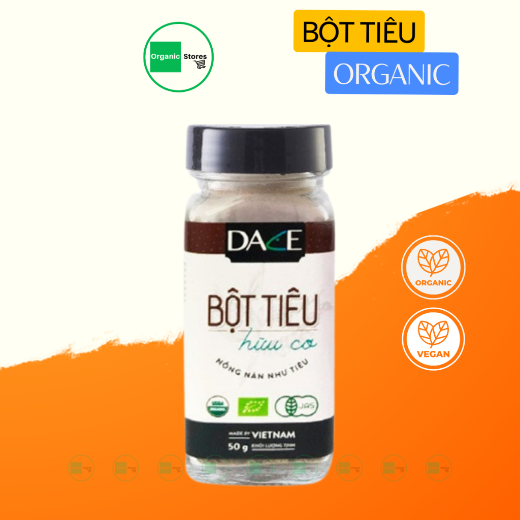 Bột tiêu hữu cơ 50gr (Lumlum - Dace) - Ăn thực dưỡng - Organic Stores