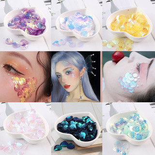 Túi Phiến Vảy Cá Vỏ Sò 6gram ( 70 - 120 Phiến ) Ánh Hologram Dùng  Trang Điểm Makeup Lolita Cổ Trang  Cosplay Anime
