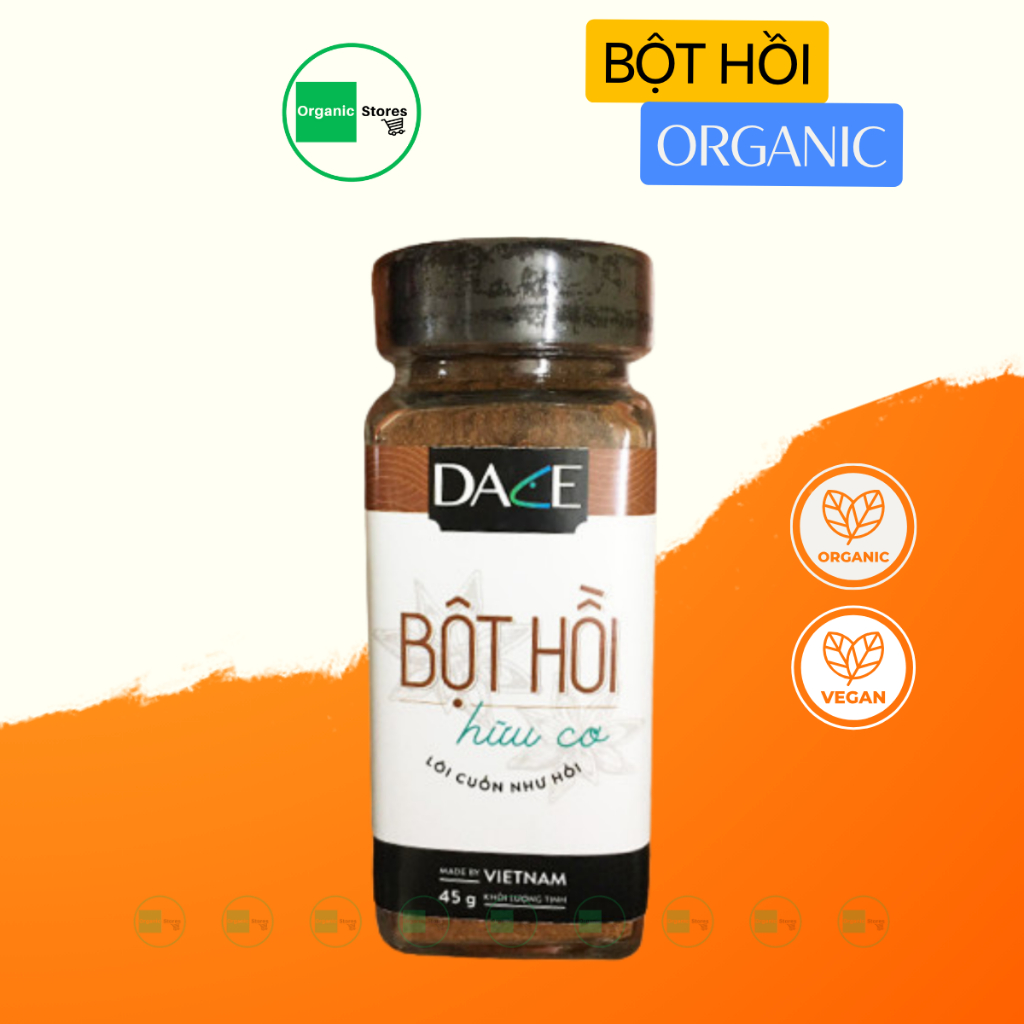 Bột hồi hữu cơ 45gr - Dace - Ăn thực dưỡng - Organic Stores