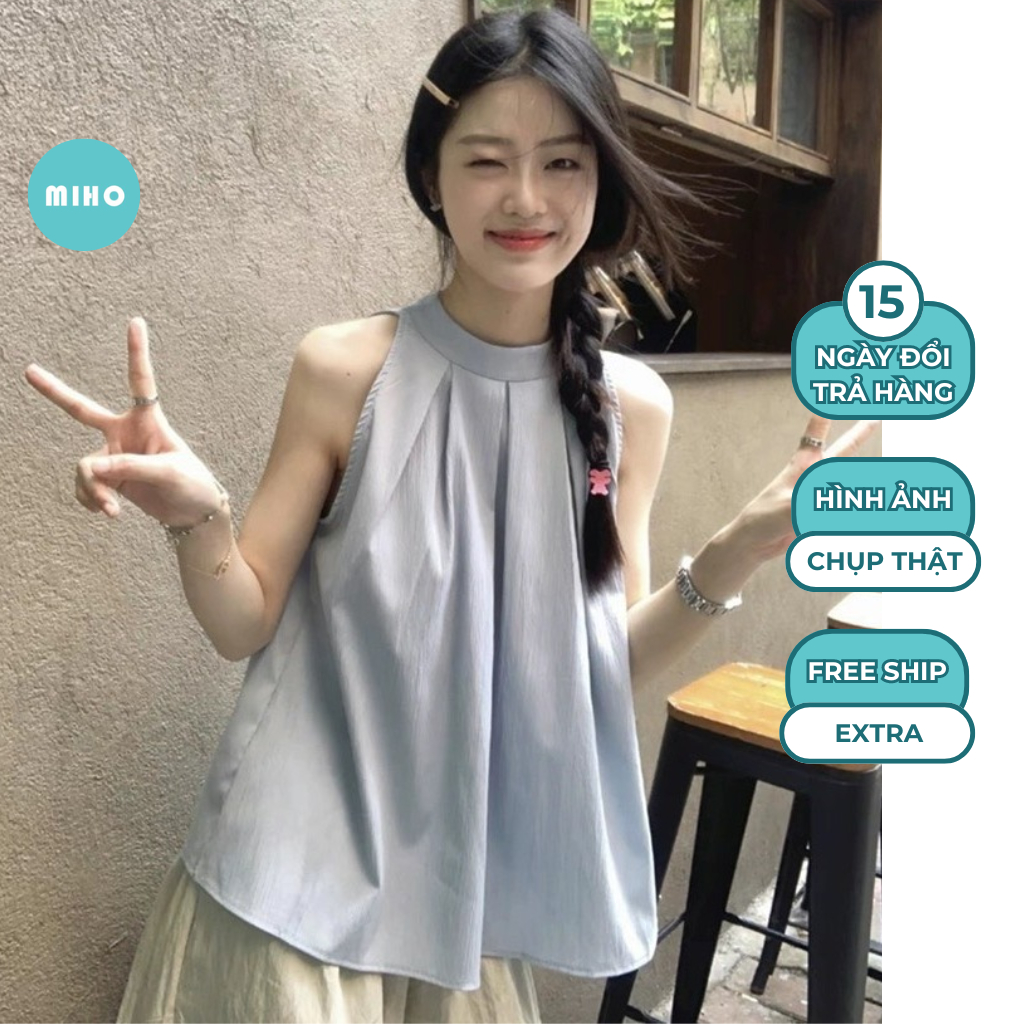 Set áo yếm quần đùi gió Miho House