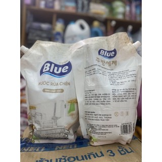 Nước Rửa Chén Blue  Ngũ Cốc Túi 2,1 L