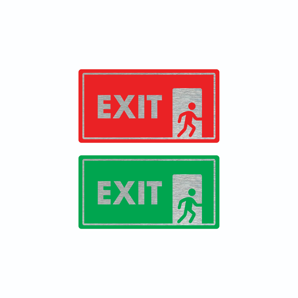 Biển Chỉ Dẫn Lối Thoát - Exit