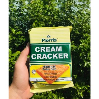 [Không Đường] Bánh Quy Giòn Lúa Mì Morris Cream Crackers [ GÓI 230G ] [ĂN KIÊNG] [TIỂU ĐƯỜNG]