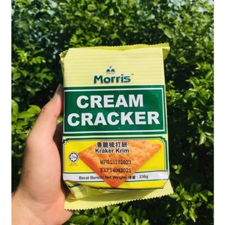 [Không Đường] Bánh Quy Giòn Lúa Mì Morris Cream Crackers [ GÓI 230G ] [ĂN KIÊNG] [TIỂU ĐƯỜNG]
