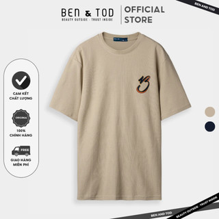 Áo Thun Form REGULAR R1210BB193 in chữ thoải mái co giãn nam tính