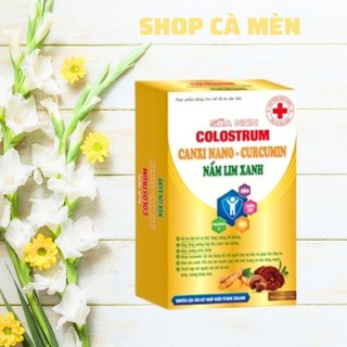 Sữa non Colostrum canxi nano _ curcumin nấm lim xanh