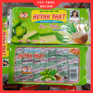 Kẹo dừa bến tre, kẹo dừa huỳnh phát gói 240g, kẹo dừa thơm béo ít ngọt – đặc sản bến tre - ctb734