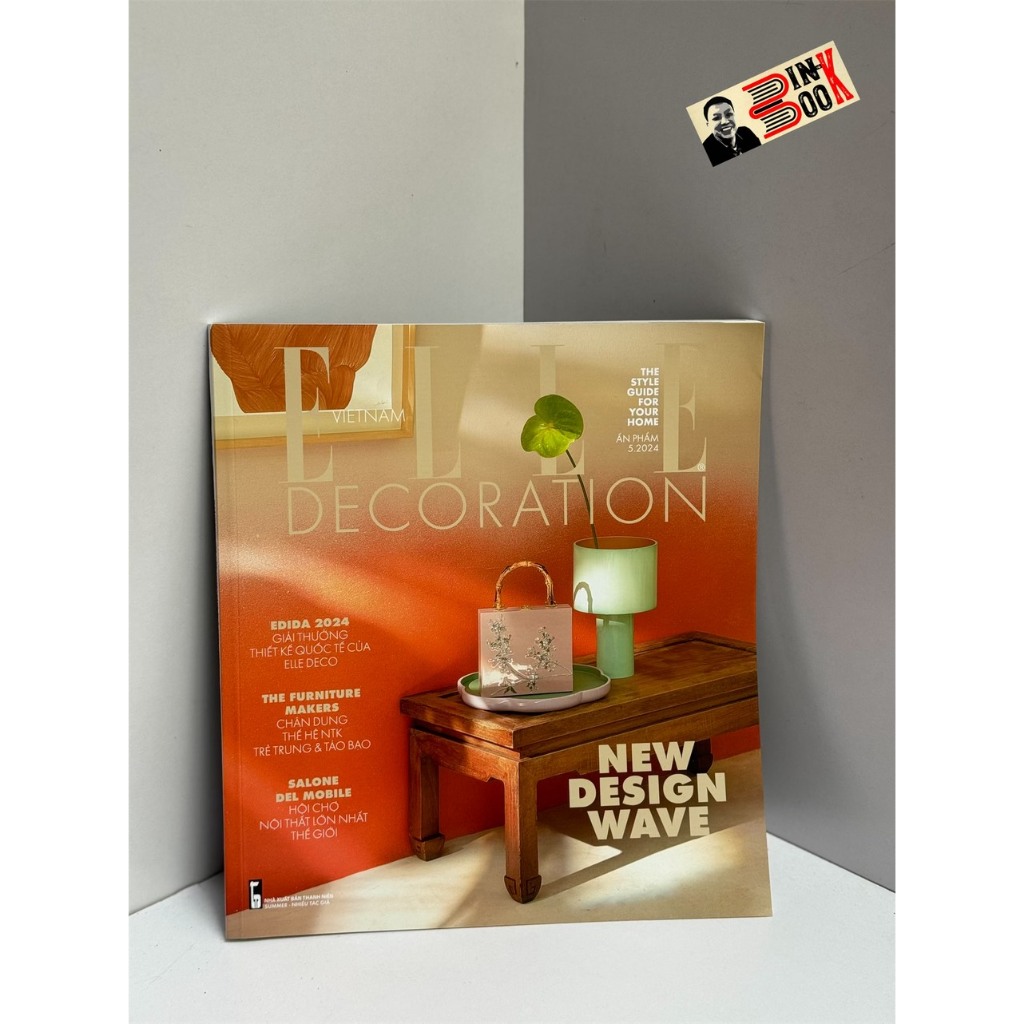 Sách _Tạp chí Elle Decoration tháng 5/2024 – New design wave - CT TNHH DVQC Và Truyền Thông Châu Á
