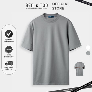 Áo Thun Form REGULAR R1210BC235 Ben & Tod in chữ  trẻ trung đơn giản năng động
