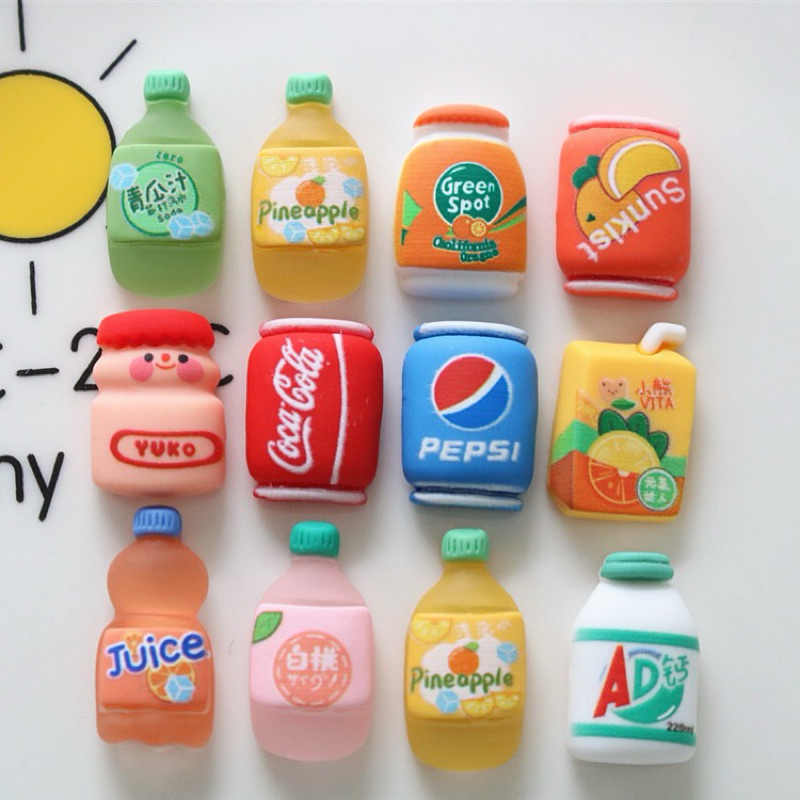 STICKER / JIBITZ / CHARM CHAI NƯỚC TRANG TRÍ DÉP SỤC, DÉP CROCS