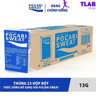 🏃🚴⛹️1 THÙNG POCARI SWEAT (CHÍNH HÃNG - DATE MỚI NHẤT 2027) - 125 gói - giải khát bù nước, bù điện giải