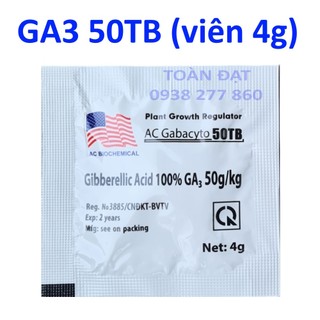 Viên sủi Ga3 Cao Cấp 50TB , phân bón Ga3 giúp bóng đẹp trái, tăng trưởng, to trái lớn trái