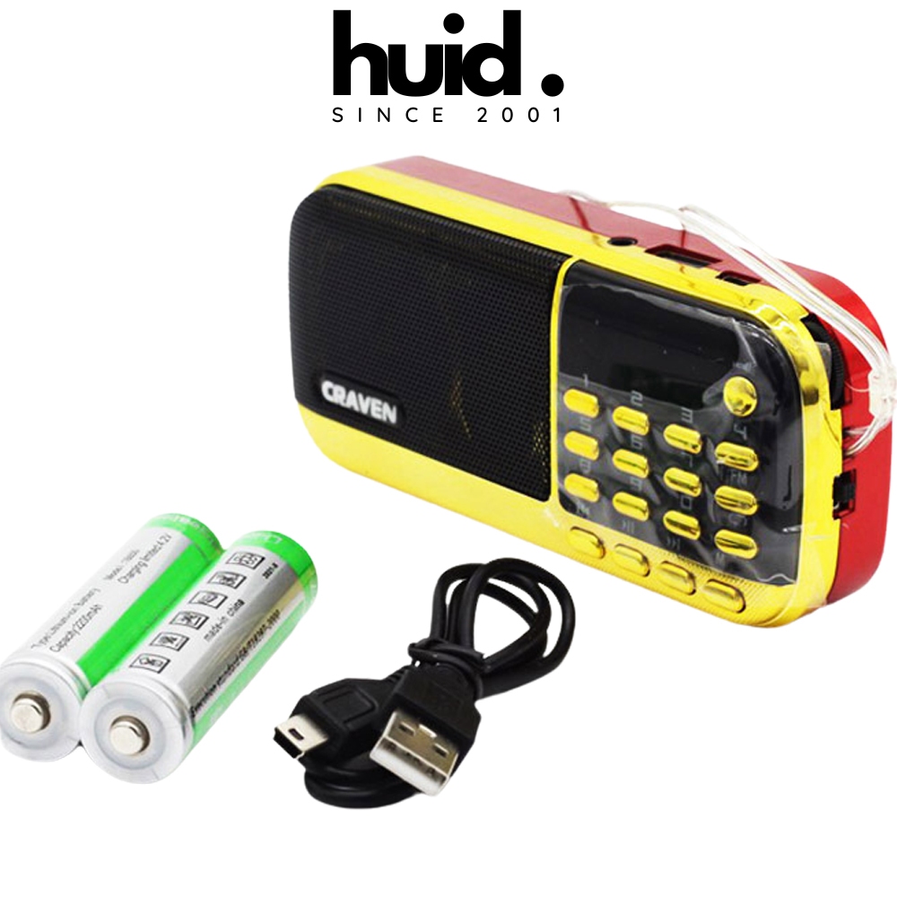 Máy Nghe Nhạc Mini Tắm Ngôn Ngữ Craven CR-836S